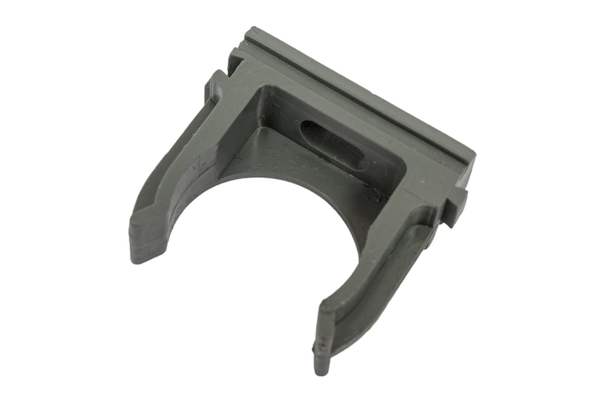 Крепеж - клипса для труб MasterProf диам. 24-25 мм, серая, 50 шт. ЭТ ...