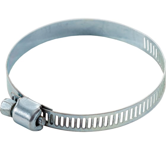 Хомуты червячные просечные EKOTOOLS оцинкованные, 40-60 мм, 10 шт. 3202240