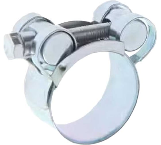 Хомут силовой GRIALE оцинкованный, диаметр 20-22 мм, ширина 18 мм GR7450402-2 1