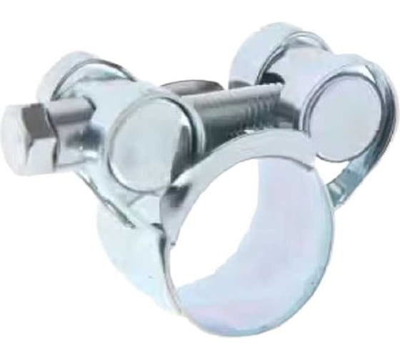 Хомут силовой GRIALE оцинкованный, диаметр 20-22 мм, ширина 18 мм GR7450402-1