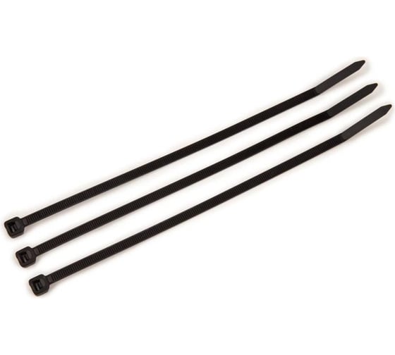 Кабельный хомут 3M Scotchflex черный, 160х2,5 мм, уп. 100 шт. FS 160 AW-C 1