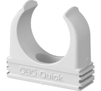 Трубный зажим OBO Bettermann OBO Quick M20 (белый) (100 шт/уп) 2149357
