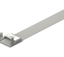 Монтажная лента OBO Bettermann SBF 15-600 FSK с фиксатором, серая, 25 шт. в упаковке 6490312