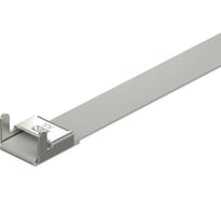 Монтажная лента OBO Bettermann SBF 15-1000 FSK с фиксатором, серая, 25 шт. в упаковке 6490328