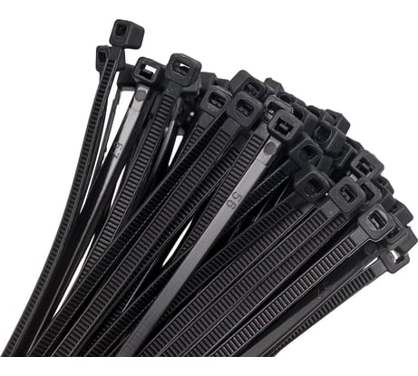 Стяжка (хомут) LAVITA & нейлоновый 2.5x150мм чёрный LA 26_2.5X150B