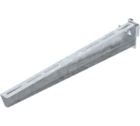 Кронштейн с зажимной скобой OBO Bettermann AS 30 56 FT, для средних нагрузок, основание 550 мм, сталь, горячий цинк 6419406