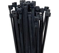 Хомут-стяжка ленточный SLP electrics 2,5x160 100 шт в упаковке черный 2401-00040