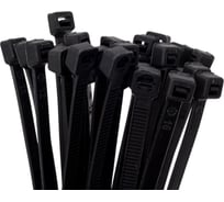 Хомут-стяжка ленточный SLP electrics 4,8x400 100 шт в упаковке черный 2401-00240