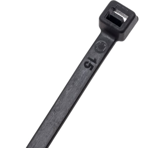 Хомут-стяжка ленточный SLP electrics 4,8x400 100 шт в упаковке черный 2401-00240