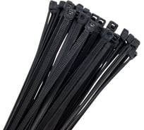 Хомут-стяжка ленточный SLP electrics 3,6x300 100 шт в упаковке черный 2401-00140