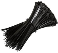 Хомут-стяжка ленточный SLP electrics 4,8x300 100 шт в упаковке черный 2401-00180