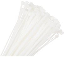 Хомут-стяжка ленточный SLP electrics 3,6x300 100 шт в упаковке белый 2401-00130