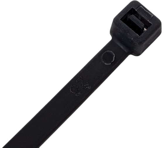 Хомут-стяжка ленточный SLP electrics 4,8x350 100 шт в упаковке черный 2401-00220