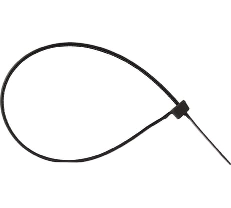 Хомут-стяжка Tech-Krep KSN-BL черная 4х250 100 шт УТ-00010896