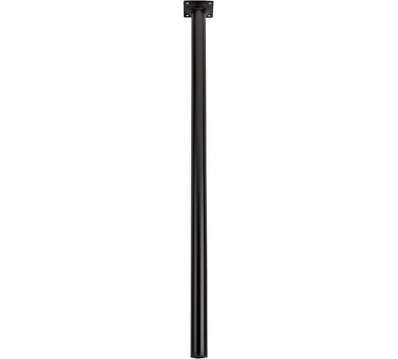 Ножка Tech-Krep D30х700 круглая, нерегул, черная - накл. 151250