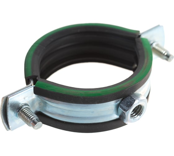 Хомут с резиновым уплотнителем и гайкой Tech-Krep 1 1/2" 48-53 мм 136968