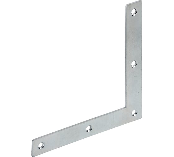 Плоский уголок VORMANN 120х120х20х2 мм, оцинкованный 00187 120 Z