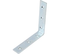 Мебельный усиленный уголок VORMANN 100х100х20х2,5 мм, оцинкованный 00181 100 Z