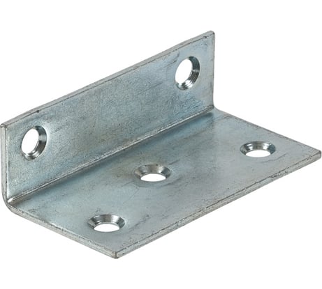 Широкий неравный уголок VORMANN 75х40х25х2 мм, оцинкованный 00172 075 Z