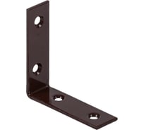 Уголок VORMANN 50х50х15х2 мм, оцинкованный, цвет: коричневый 00180 050 B