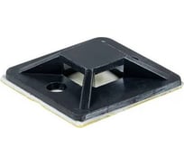 Площадка самоклеящаяся APEX 25x25 мм, черная, 100 шт. ES21215