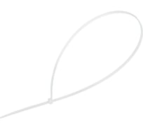 Хомут нейлоновый для стяжки ЕРМАК 4,7x500 мм, белый 50 шт. в пакете 624-031