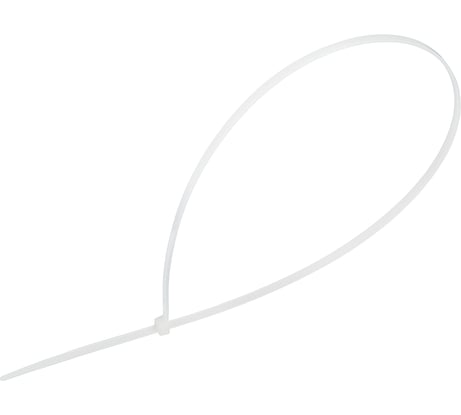 Хомут нейлоновый для стяжки ЕРМАК 4,7x500 мм, белый 50 шт. в пакете 624-031