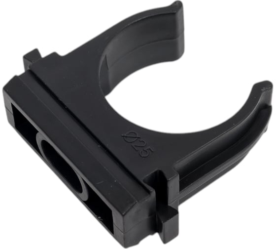 Крепеж-клипса U-plast F 25 черная, 100 шт. 300-025Ч