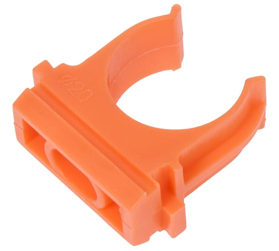 Крепеж-клипса U-plast F 20 оранжевая, 100 шт. 300-020Ор