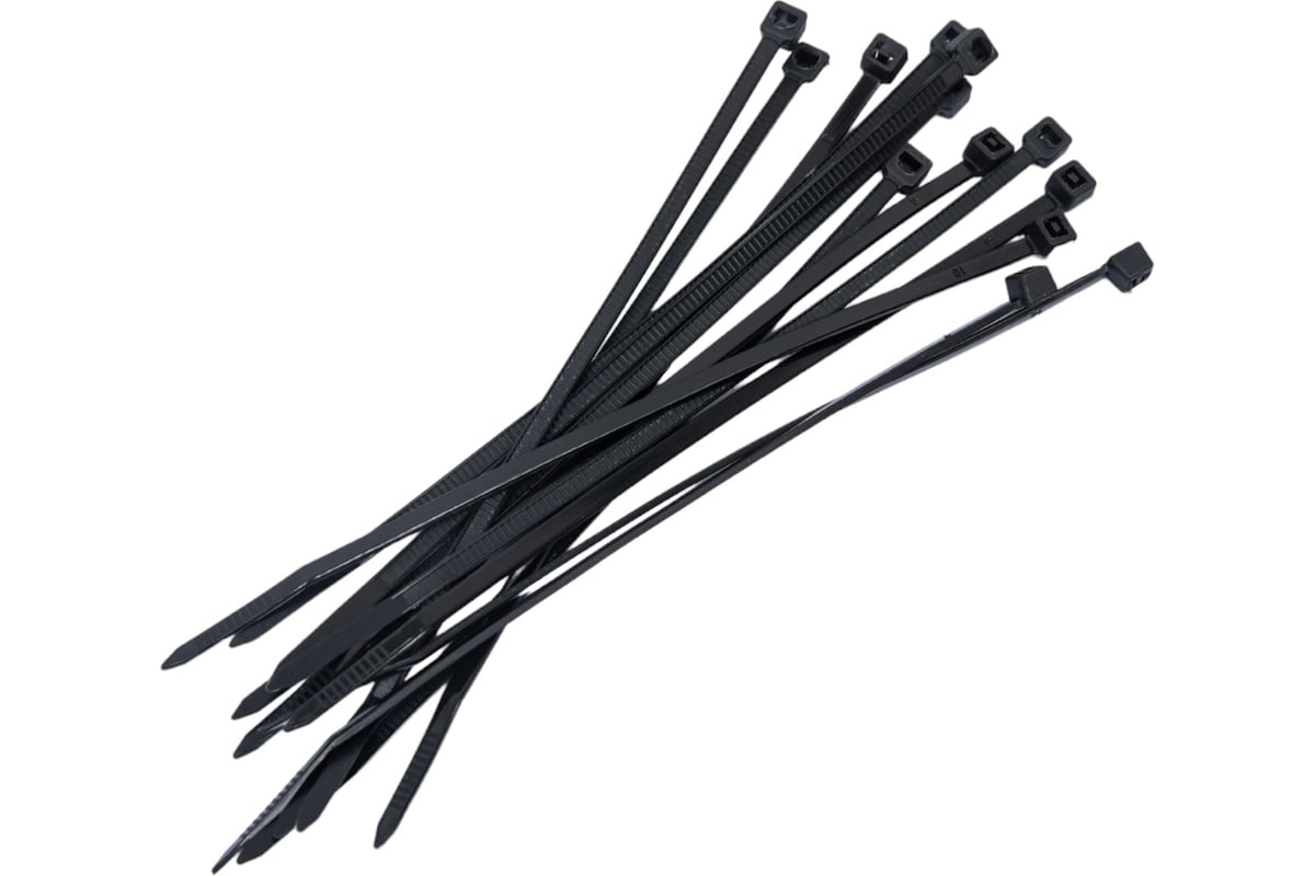 Стяжка для кабеля ZOLDER 120х2,5 мм нейлон, черная, 100 шт. HTA-2,5х120 ...