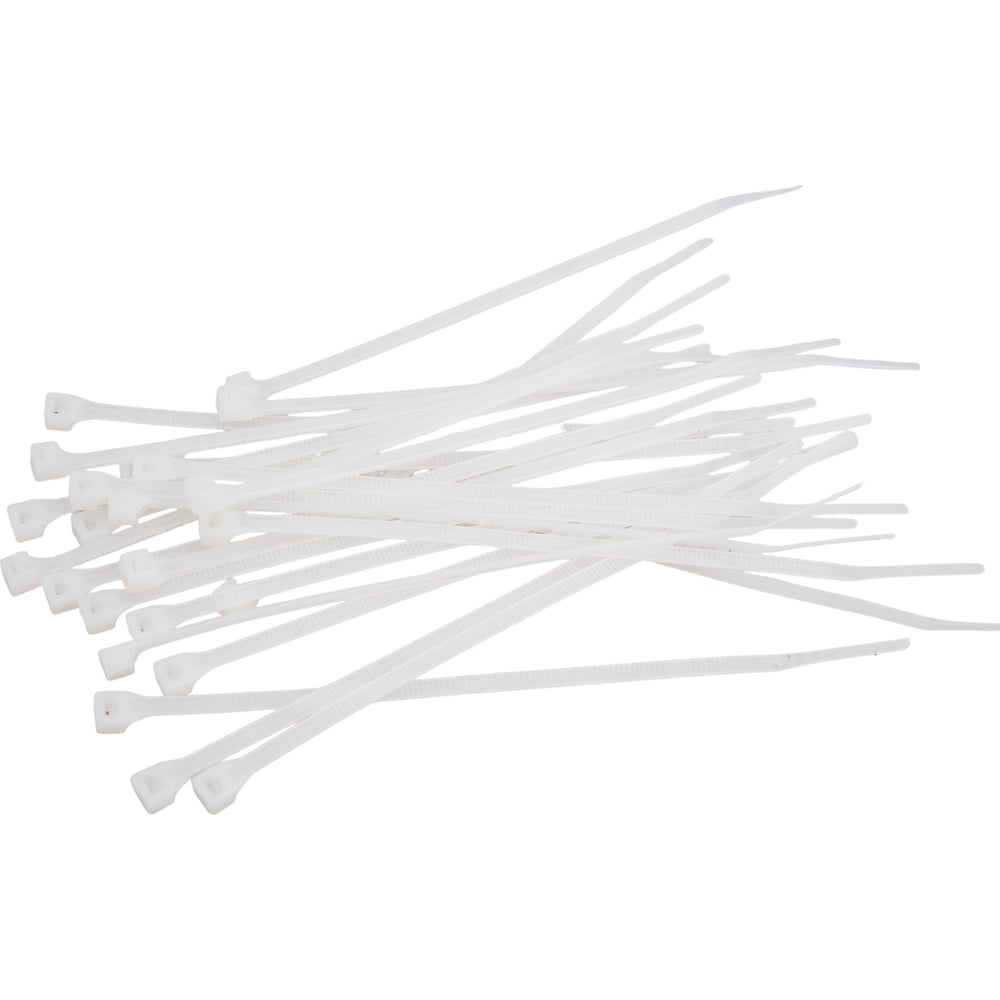 Стяжка для кабеля ZOLDER 150х3,6 мм нейлон, белая, 100 шт. HTA-3,6х150 ...