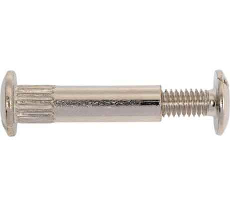 Стяжка межсекционная ЖЕСТЬ никель, D8 М6x29 мм, 4 шт., европодвес УТ-00011813