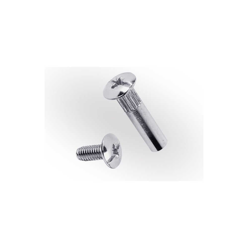 Стяжка межсекционная ЖЕСТЬ никель, D5 М4x27 мм, 80 шт., контейнер 280 ...