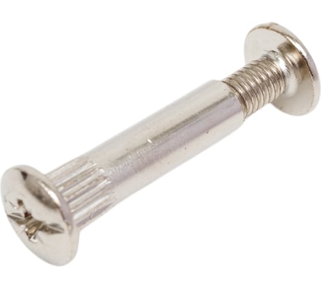 Стяжка межсекционная ЖЕСТЬ никель, D8 М6x29 мм, 20 шт., контейнер 280 мл УТ-00012039