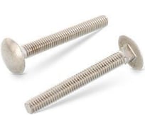 Мебельный болт Metiz-A2 DIN 603, M8x35 мм, А2, нерж. с полукр. гол и квадр. подгол., 2 шт. 6032835 2