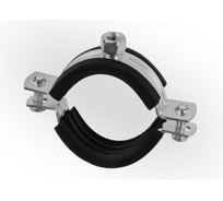 Хомут сантехнич. для труб ЖЕСТЬ (108-116) 4" с гайкой М8 цинк, 1 шт., европодвес УТ-00011994