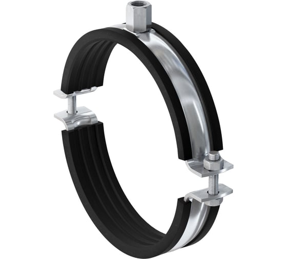 Хомут для тяжёлых трубопроводов с метрической резьбой Fischer FRSM 200 M10/M12 196-203 10 шт. 93715