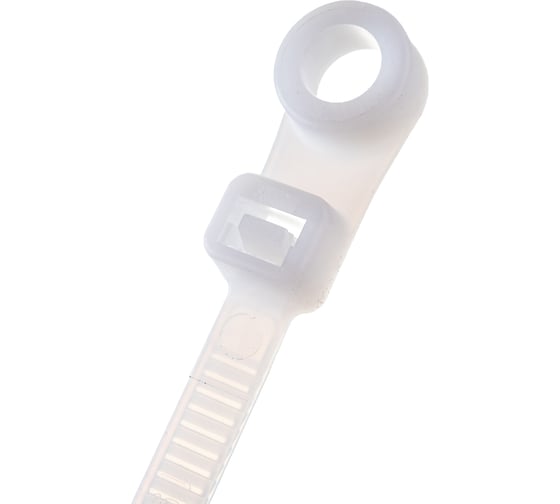 Нейлоновые стяжки FORTISFLEX КСО 5х220 белый 100 шт. 80530