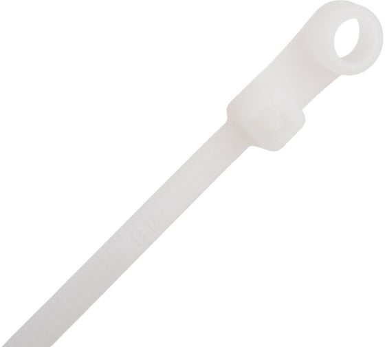 Нейлоновые стяжки FORTISFLEX КСО 4х150 белый 100 шт. 80529