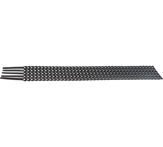 Универсальные кабельные стяжки FORTISFLEX T-flex 300, черный, 20 шт. 81469