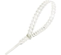 Универсальные кабельные стяжки FORTISFLEX T-flex 300, белый, 20 шт. 81467