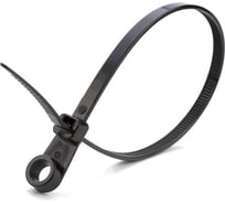 Нейлоновые стяжки FORTISFLEX КСО 8х380 черный 100 шт. 80535