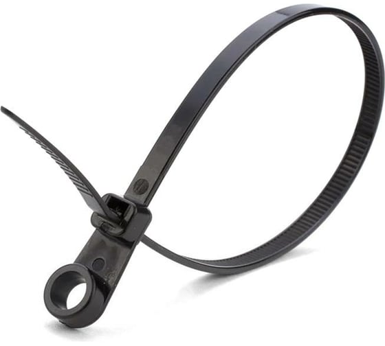 Нейлоновые стяжки FORTISFLEX КСО 8х380 черный 100 шт. 80535 1