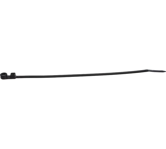 Нейлоновые стяжки FORTISFLEX КСО 5х220 черный 100 шт. 80534