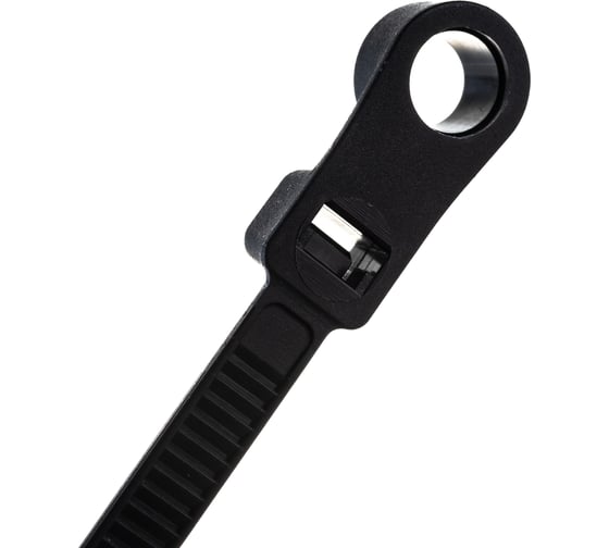 Нейлоновые стяжки FORTISFLEX КСО 5х220 черный 100 шт. 80534