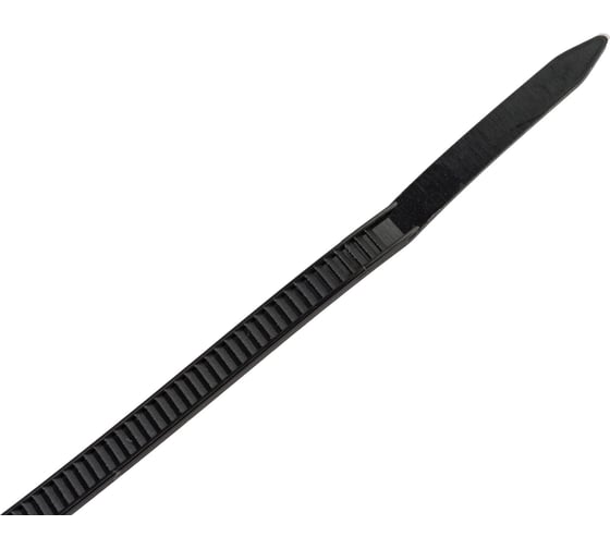 Нейлоновые стяжки FORTISFLEX КСО 4х110 черный 100 шт. 80532