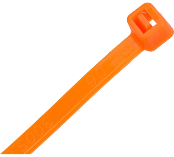Кабельные стяжки FORTISFLEX КСС Float 5х300 оранж. 100 шт. 82027