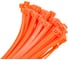 Кабельные стяжки FORTISFLEX КСС Float 5х300 оранж. 100 шт. 82027 1
