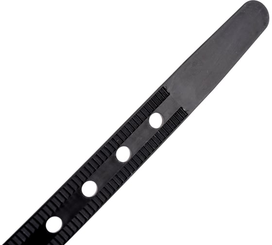 Нейлоновые стяжки FORTISFLEX КСО Multihole 10х280 черный 100 шт. 81157