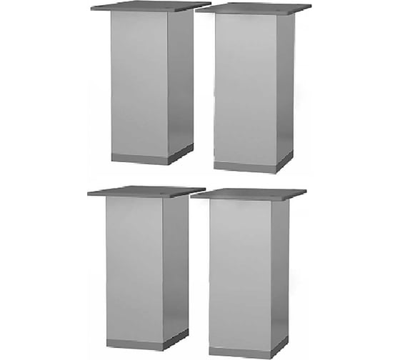 Комплект опор для мебели Lemark UNIVERSAL 15 см, 4 шт. LM15OP